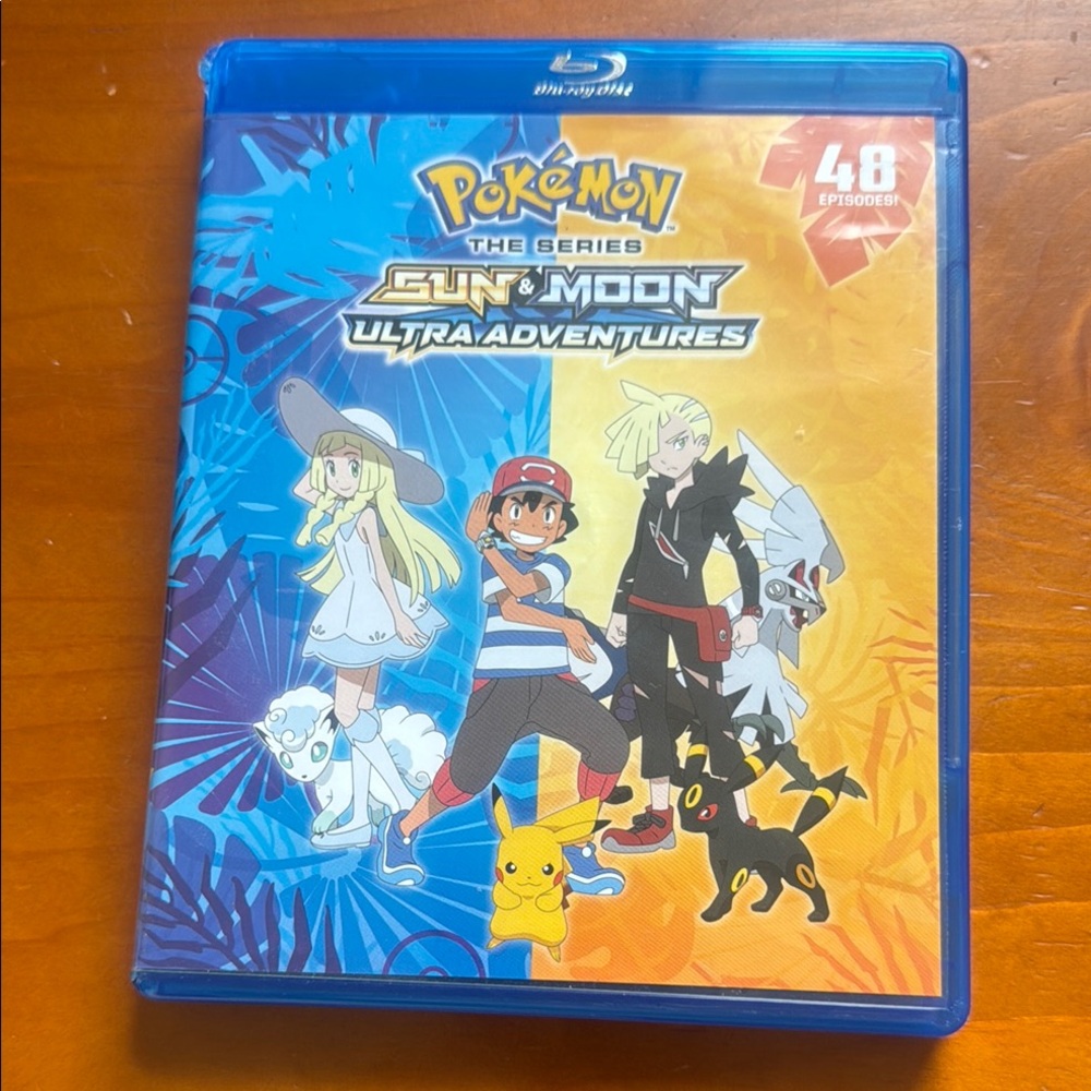 Pokemon Sun & Moon Ultra Adventures the series on Blu-ray with all 48 episodes!